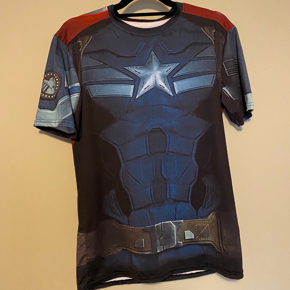 Captain America Compression Shirt